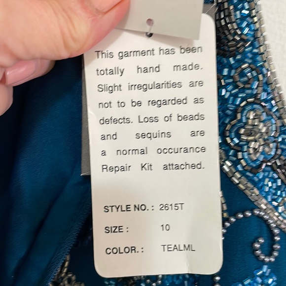 Gorgeous, Beaded Gown NWT! - Picture 11 of 13